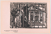 Plate 41: Victoriano Huerta closes the spring assemblies on 10 October 1913, from the portfolio 'Estampas de la revolución Mexicana' (prints of the Mexican Revolution), Alfredo Zalce  Mexican, Linocut