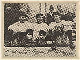 Gabby Hartnett, from the "Baseball and Football" set (R311), issued by the National Chicle Company to promote Diamond Stars Gum, Issued by National Chicle Gum Company, Cambridge, Massachusetts, Albumen print ("leather" finish)