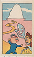 Ice Cream Mountain, bakery card from the Pullman Kids in Wonderland series (D69), issued by the Weber Baking Company, Weber Baking Company American, Commercial color lithograph
