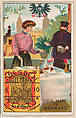 The Mail in Germany, bakery card from the Stamps and Mail Carriers of All Nations series (D73), issued by the Rochester Baking Company, Rochester Baking Company  American, Commercial color lithograph