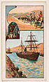 Desert of Sahara, Suez Canal, bakery card from the Around the World Series (D92), issued by White Star Bakery, White Star Bakery  American, Commercial color lithograph