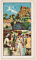 Tanjore, Indian Tradesmen, bakery card from the Around the World Series (D92), issued by White Star Bakery, White Star Bakery  American, Commercial color lithograph