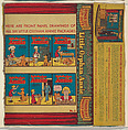 Little Orphan Annie, No. 1, back packaging from the Paper Dolls series (D95) issued by Loose-Wilkes Biscuit Company, Loose-Wiles Biscuit Company American, Commercial color lithograph