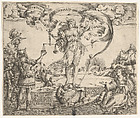 Allegory of Fortuna and Justice, Monogrammist HC  German, Etching and engraving