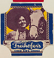 Cisco Kid (blue border set), from the Bread End Labels series (D290-4) issued by Freihofers Baking Company, Freihofer Baking Company  American, Commercial color lithograph