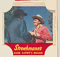 Gene Autry's Brand, Series 5, No. 15, from the Gene Autry's Brand bread end labels series (D290-7) issued by Stroehmann Bread Company, Stroehmann Bread Company, Commercial color lithograph