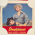 Gene Autry's Brand, Series 3, No. 6, from the Gene Autry's Brand bread end labels series (D290-7) issued by Stroehmann Bread Company, Stroehmann Bread Company, Commercial color lithograph