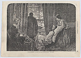 Scène d’Octobre: La jeune poitrinaire (An October Scene: The Young Consumptive), from "Le Journal Illustré" no. 34, Henry Peach Robinson  British, Wood engraving