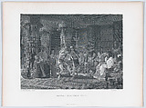 Pastime in Ancient Egypt, Charles William Sharpe  British, Etching and engraving