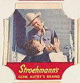 Gene Autry's Brand, Series 3, No. 15, from the Gene Autry's Brand bread end labels series (D290-7) issued by Stroehmann Bread Company, Stroehmann Bread Company, Commercial color lithograph