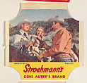 Gene Autry's Brand, Series 4, No. 11, from the Gene Autry's Brand bread end labels series (D290-7) issued by Stroehmann Bread Company, Stroehmann Bread Company, Commercial color lithograph