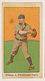 Gibson, Catcher, Pittsburgh, National League, from the Baseball Players series (D303), issued by the General Baking Company, General Baking Company  American, Commercial color lithograph