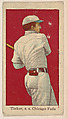 Tinker, Shortshop, Chicago, Federal League, from the Baseball Players series (D303), issued by the General Baking Company, General Baking Company  American, Commercial color lithograph