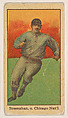 Bresnahan, Catcher, Chicago, National League, from the Baseball Players series (D303), issued by the General Baking Company, General Baking Company  American, Commercial color lithograph