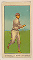 Fromme, Pitcher, New York, National League, from the Baseball Players series (D303), issued by the General Baking Company, General Baking Company  American, Commercial color lithograph