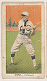 Pyfl, Oakland, from the Baseball Players series (D311), issued by the Pacific Coast Biscuit Company, Pacific Coast Biscuit Company, Commercial color lithograph
