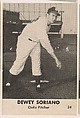 Dewey Soriano, Oaks Pitcher, No. 24, from the Oakland Baseball Players (Oaks) series (D317), issued by Sunbeam Bread and Remar Bread, Sunbeam Bread, Commercial color lithograph