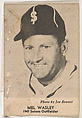 Mel Wasley, Solons Outfielder, from the Oakland Baseball Players (Oaks) series (D317), issued by Sunbeam Bread and Remar Bread, Sunbeam Bread, Commercial color lithograph