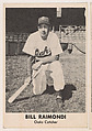 Bill Raimondi, Oaks Catcher, from the Oakland Baseball Players (Oaks) series (D317), issued by Sunbeam Bread and Remar Bread, Sunbeam Bread, Commercial color lithograph