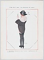 Portfolio with plates from "De la Brune à la Blonde" and other designs by Raphael Kirchner, Raphael Kirchner (Austrian, Vienna 1876–1917 New York), Color lithographs