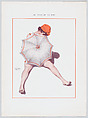 Portfolio with plates from "De la Brune à la Blonde" and other designs by Raphael Kirchner, Raphael Kirchner (Austrian, Vienna 1876–1917 New York), Color lithographs