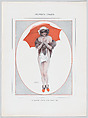 Portfolio with plates from "De la Brune à la Blonde" and other designs by Raphael Kirchner, Raphael Kirchner (Austrian, Vienna 1876–1917 New York), Color lithographs