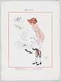 Portfolio with plates from "De la Brune à la Blonde" and other designs by Raphael Kirchner, Raphael Kirchner (Austrian, Vienna 1876–1917 New York), Color lithographs