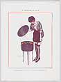 Portfolio with plates from "De la Brune à la Blonde" and other designs by Raphael Kirchner, Raphael Kirchner (Austrian, Vienna 1876–1917 New York), Color lithographs