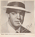 Dennis O'Keefe, bakery card from the Film Celebrities series (D31), issued by the Ward Baking Company, Ward Baking Company, Commercial photolithograph
