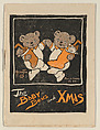 The Baby Bears and Xmas, issued by Simmen's Model Bakery, Issued by Simmen&#39;s Model Bakery, Commercial color lithograph
