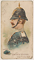 United States, Infantry Forage Cap, from the Army Cards series (E1) to promote Army Caramels for The Breisch-Williams Co., Inc., The Breisch-Williams Co., Inc., Oxford, Pennsylvania  American, Commercial color lithograph