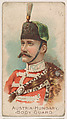 Austria-Hungary, Body Guard, from the Army Cards series (E1) to promote Army Caramels for The Breisch-Williams Co., Inc., The Breisch-Williams Co., Inc., Oxford, Pennsylvania  American, Commercial color lithograph