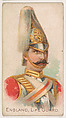 England, Life Guard, from the Army Cards series (E1) to promote Army Caramels for The Breisch-Williams Co., Inc., The Breisch-Williams Co., Inc., Oxford, Pennsylvania  American, Commercial color lithograph
