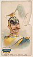 Germany, Uhlan, Fatigue Cap, from the Army Cards series (E1) to promote Army Caramels for The Breisch-Williams Co., Inc., The Breisch-Williams Co., Inc., Oxford, Pennsylvania  American, Commercial color lithograph