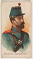 Mexico, Infantry, from the Army Cards series (E1) to promote Army Caramels for The Breisch-Williams Co., Inc., The Breisch-Williams Co., Inc., Oxford, Pennsylvania  American, Commercial color lithograph