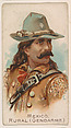 Mexico, Rural (Gendarme), from the Army Cards series (E1) to promote Army Caramels for The Breisch-Williams Co., Inc., The Breisch-Williams Co., Inc., Oxford, Pennsylvania  American, Commercial color lithograph