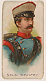 Spain, Infantry, from the Army Cards series (E1) to promote Army Caramels for The Breisch-Williams Co., Inc., The Breisch-Williams Co., Inc., Oxford, Pennsylvania  American, Commercial color lithograph