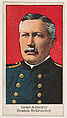 Rear-Admiral Seaton Schroeder, from the Navy Candy series (E2) for The Lauer & Suter Co., The Lauer & Suter Co., Baltimore American, Commercial color lithograph