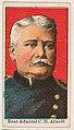 Rear-Admiral C. H. Arnold, from the Navy Candy series (E2) for The Lauer & Suter Co., The Lauer & Suter Co., Baltimore American, Commercial color lithograph