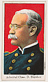 Admiral Charles D. Sigsbee, from the Navy Candy series (E2) for The Lauer & Suter Co., The Lauer & Suter Co., Baltimore American, Commercial color lithograph