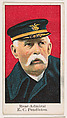 Rear-Admiral E. C. Pendleton, from the Navy Candy series (E2) for The Lauer & Suter Co., The Lauer & Suter Co., Baltimore American, Commercial color lithograph