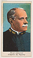 Rear-Admiral Charles R. Sperry, from the Navy Candy series (E2) for The Lauer & Suter Co., The Lauer & Suter Co., Baltimore American, Commercial color lithograph