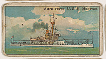 Amphitrite, U.S.N. Monitor, from the Nation's Pride series (E4), Anonymous, American, 20th century American, Commercial color lithograph