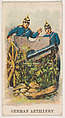 German Artillery, from the Military Caramels series (E5), Philadelphia Caramel Co., Camden, New Jersey or by American, Commercial color lithograph