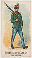 Austria-Hungarian Infantry, from the Military Caramels series (E5), Philadelphia Caramel Co., Camden, New Jersey or by American, Commercial color lithograph