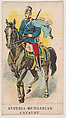 Austria-Hungarian Cavalry, from the Military Caramels series (E5), Philadelphia Caramel Co., Camden, New Jersey or by American, Commercial color lithograph
