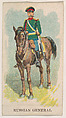 Russian General, from the Military Caramels series (E5), Philadelphia Caramel Co., Camden, New Jersey or by American, Commercial color lithograph