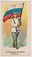 Standard Bearer, Russia, from the Military Caramels series (E5), Philadelphia Caramel Co., Camden, New Jersey or by American, Commercial color lithograph