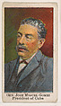 General Jose Miguel Gomez, President of Cuba, from the Rulers series (E6) for The Lauer & Suter Co., The Lauer & Suter Co., Baltimore American, Commercial color lithograph