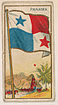 Flag of Panama, from the Flag Caramels series (E15) for the American Caramel Company, American Caramel Company, Philadelphia American, Commercial color lithograph
